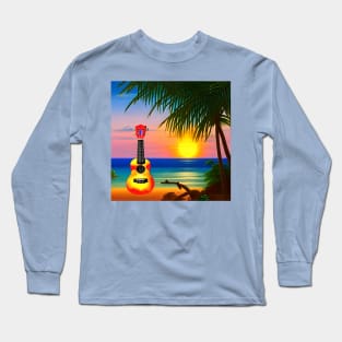 Ukulele: the little instrument that brings big island vibes Long Sleeve T-Shirt